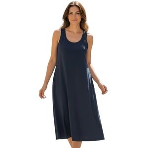 Columbia PFG Freezer III Dress Women’s Sz M Collegiate Navy Hiking Golf Fishing